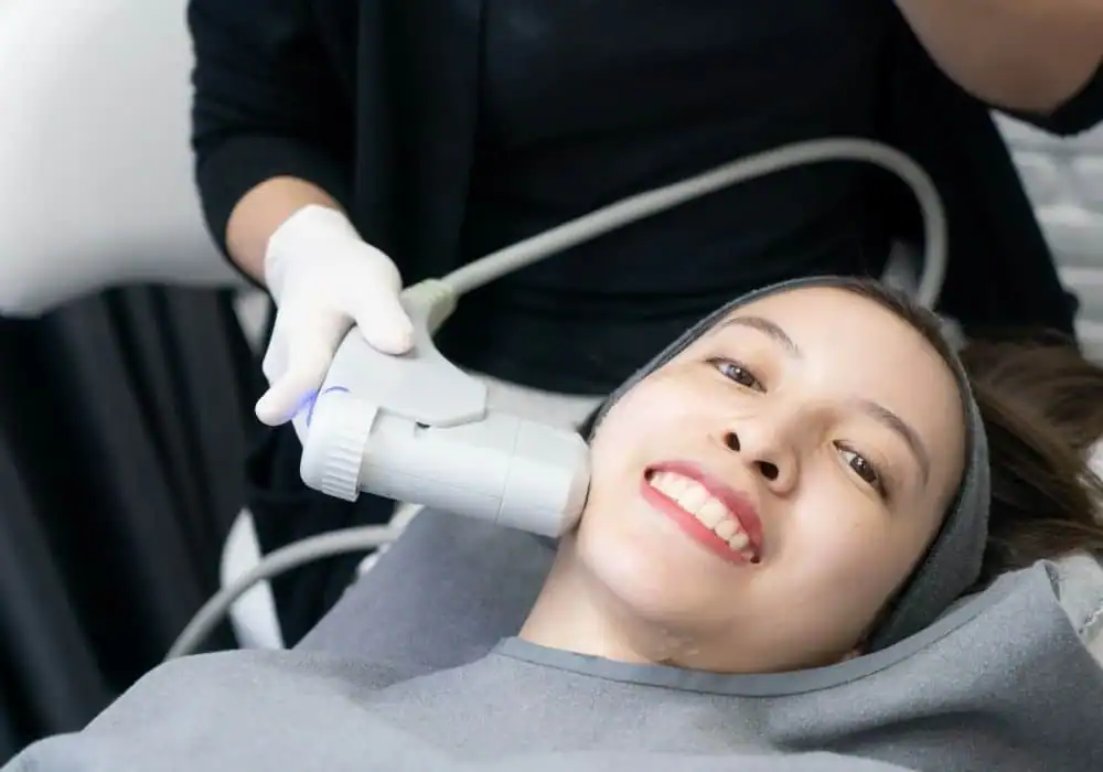 HIFU treatment East Kilbride in progress