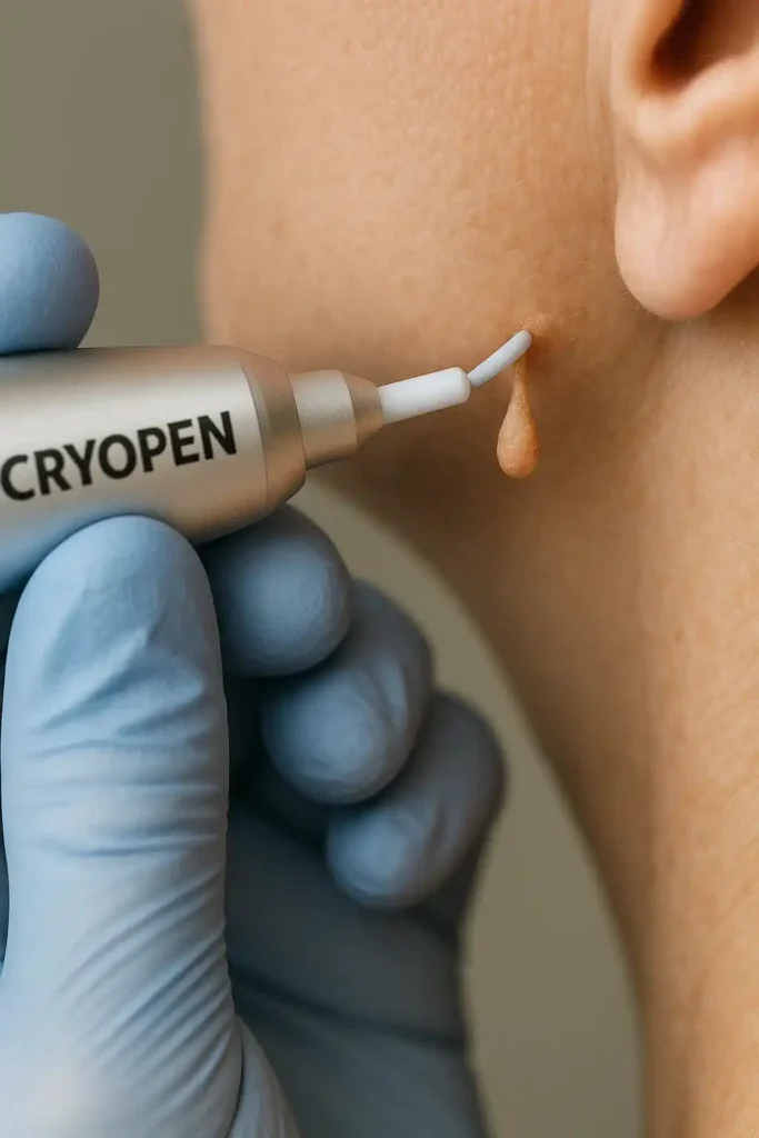 Cryopen for skin tags removal East Kilbride speak to our team today!