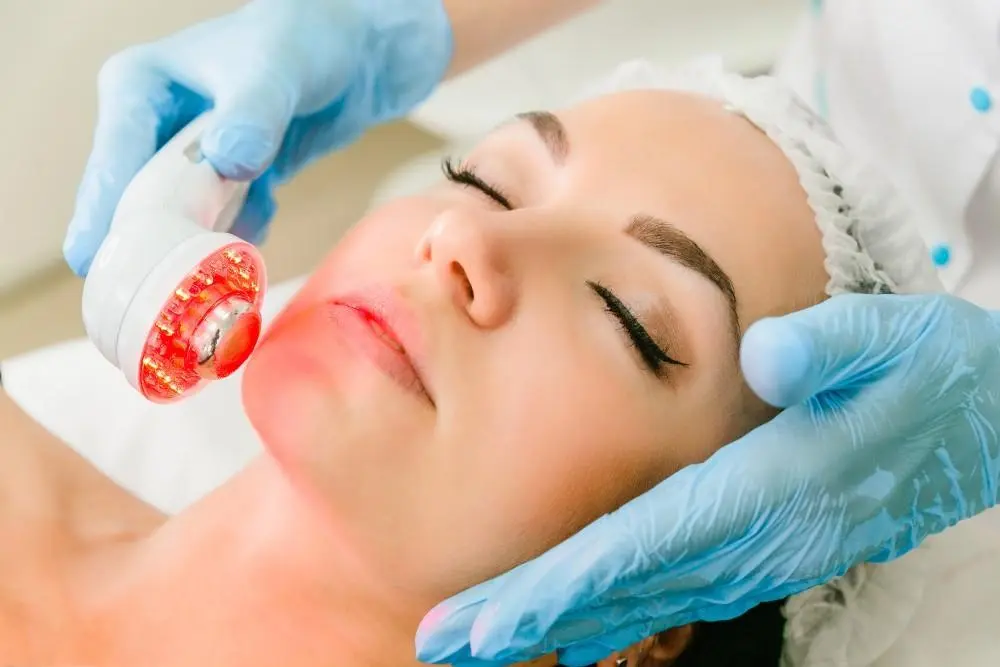 woman having non-surgical Morph8 treatment East Kilbride
