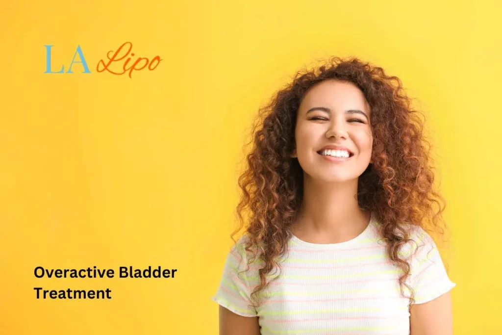 woman smiling about overactive bladder treatment East Kilbride solutions