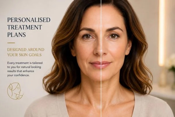 Before and after results of Collagen Lift Therapy East Kilbride