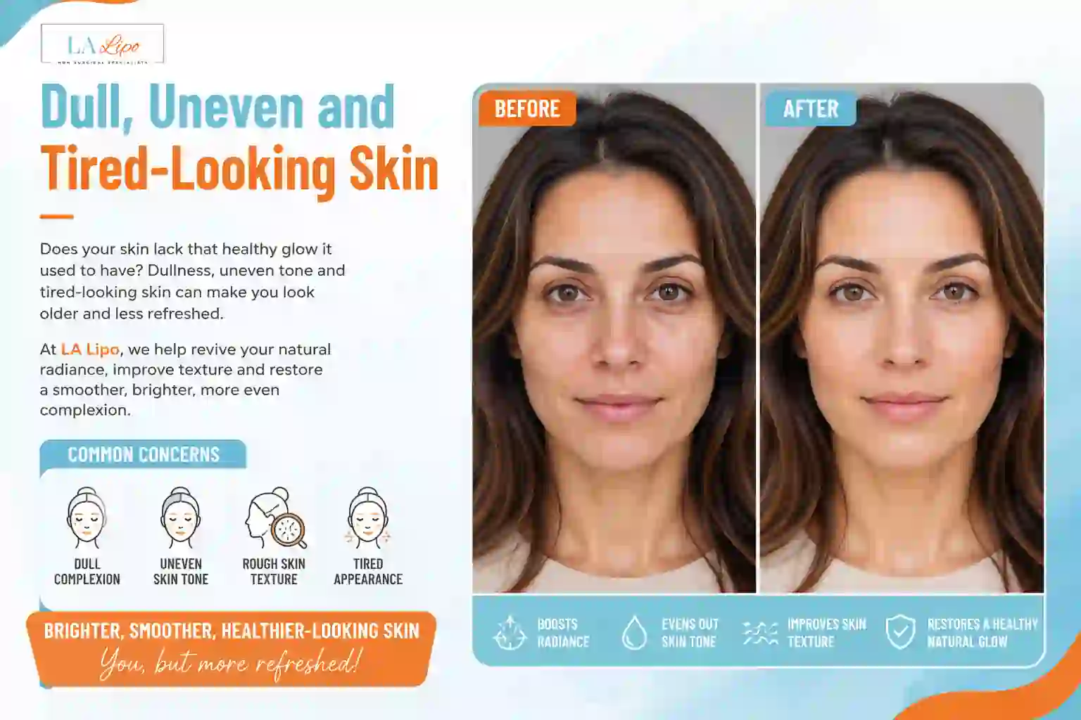 Sign #5: Dull, Uneven and Tired-Looking Skin East Kilbride